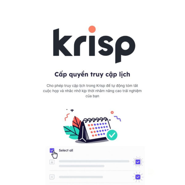 Nâng cấp tài khoản Krisp