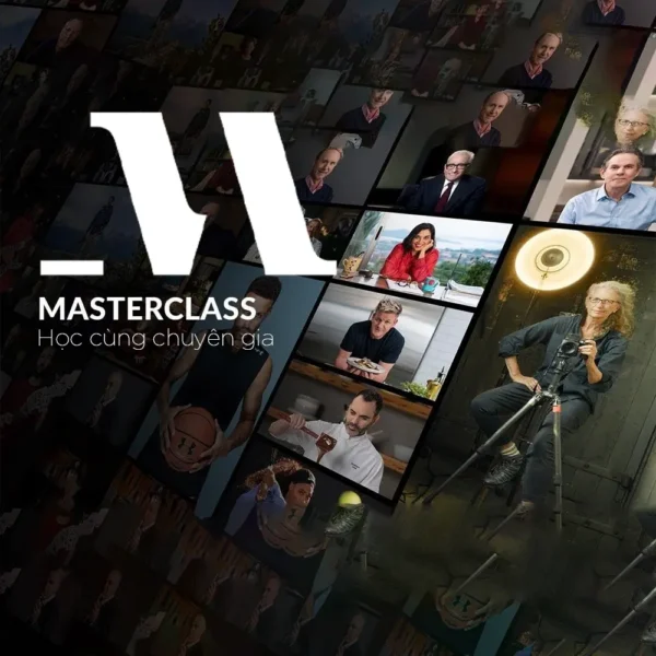 Tài khoản Masterclass 12 tháng